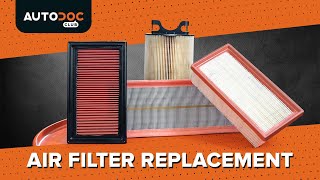 How to replace the air filter in your car AUTODOC TUTORIAL [upl. by Accissej]