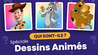 QUIZ Dessins Animés Devinez les noms de ces 60 Personnages  Toutes générations [upl. by Alegnatal18]