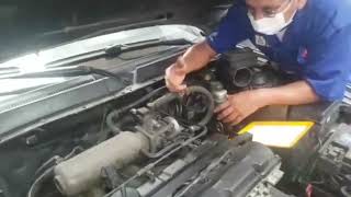 FALLAS EN LA INSTALACIÓN DE GASIFICADOR DE GAS EN KIA OPTIMA 2005 [upl. by Sinnard]