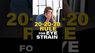 202020 Rule for Eye Strain [upl. by Akanke956]