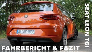 2019 SEAT Leon TGI Fahreindruck Fahrbericht Test Drive Review Meinung Kritik Preis Verbrauch Probefa [upl. by Sej619]