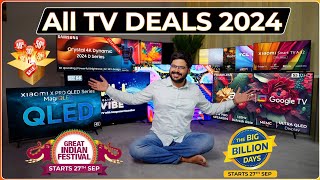 Amazon Great Indian Festival amp Flipkart Big Billion Days 🎉quot 🚨 Best TV Deals of 2024 ALL Sizes 📺💸 [upl. by Undry]