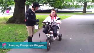 Pepo Puch  Angelika Trabert Paralympics 2012 [upl. by Nelag982]