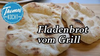 Fladenbrot auf dem Grill  Brot backen [upl. by Lac]