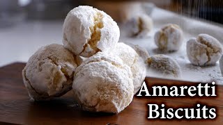 Authentic Soft Amaretti Biscuit Recipe [upl. by Eiramait]