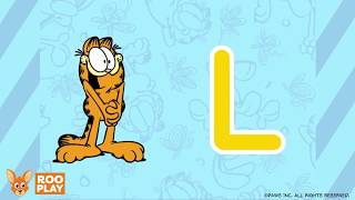 Garfield ABC Tracing Game [upl. by Idarb]