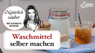 Flüssigwaschmittel und Waschpulver selber machen [upl. by Ahern]