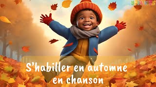 🍂La chanson de l Automne🍂  Shabiller en Automne nature enfants maternelle météo joie [upl. by Varuag692]