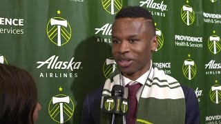 2017 MLS SuperDraft  Jeremy Ebobisse talks about his exciting day [upl. by Treat97]