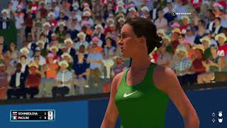 Jasmine Paolini vs Anna Karolina Schmiedlova AO TENNIS 2  PREDICTION  Gameplay [upl. by Blalock]