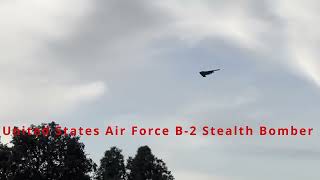 2024 B2 Stealth Bomber Rose ParadeB2 Stealth Bomber Rose Parade Flyover Pasadena California 2024 [upl. by Aigil]