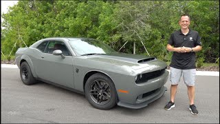 I BOUGHT a 2023 Dodge Challenger Demon 170 the FASTEST muscle car ever built [upl. by Norvol]