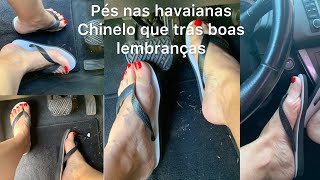 Apresento Pés nas havaianaschinelo que traz boas lembranças e que deu início à história Havaianas [upl. by Initof]