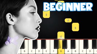 Vampire  Olivia Rodrigo  Beginner Piano Tutorial  Easy Piano [upl. by Carlyn]