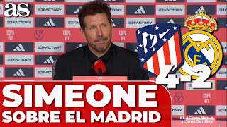 La FRASE de SIMEONE sobre el REAL MADRID que le engrandece [upl. by Kazim]