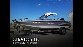 SOLD Used 2008 Stratos 486SF Fish amp Ski in Raceland LA Louisiana [upl. by Nirret]