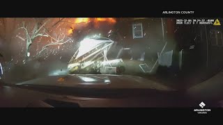 Shocking new video shows home explosion in Arlington Virginia [upl. by Brendon366]