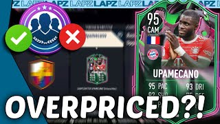 SEHR SPANNENDE KARTE🤩 Upamecano Shapeshifter SBC🧐 Machen oder Lassen [upl. by Vernita]