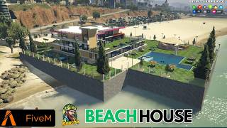 Fivem Beach Gang Villa  Fivem house  Fivem villa [upl. by Mudenihc161]