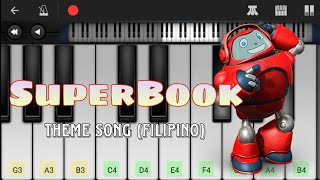 Hesus sa Krus Superbook Theme Song • Perfect Piano App [upl. by Ylicec]