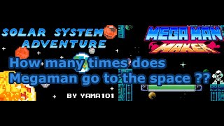 Solar System Adventure level pack full game playthrough  洛克人製作大師 Mega Man Maker [upl. by Emirac559]