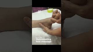 Relaxing foot massage footmassage relax massage footcare footcallusremoval toenails nailcare [upl. by Anaujd]