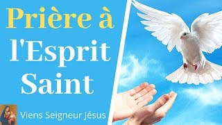 Prière à lEsprit Saint  Consécration au Saint Esprit ❤🙏✨ Prière catholique [upl. by Kong]