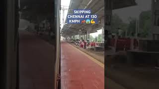 130 KMPH TAMRALIPTA EXPRESS SKIPPING CHENGAIL 😱🚂😍💪 shorts railway travel alp lhb trending 130 [upl. by Ellynad]