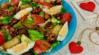 КОРОЛЕВСКИЙ САЛАТ quotГОСТИ В ШОКЕ ИЗ ЧЕГО ЖЕ ОНquot А ВКУСНЫЙ КАКОЙВЕК ЖИВИВЕК УЧИСЬ [upl. by Fern237]