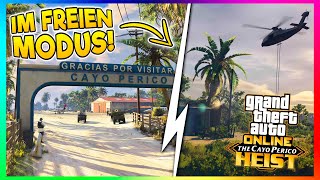 🔥😳 CAYO PERICO MAP IST DOCH IM FREIEN MODUS IN GTA ONLINE ZUGÄNGLICH NEUE MAP ERWEITERUNG IN GTA [upl. by Light]