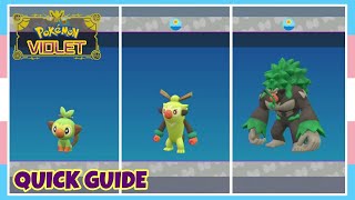 How To Evolve Grookey Into Thwackey Into Rillaboom In Pokemon Scarlet amp Violet  Quick Guide [upl. by Grimbald870]