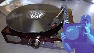 Lugulake Vinyl Record Player  Unboxing Review amp Test [upl. by Frodina]