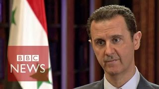 Syria conflict BBC exclusive interview with President Bashar alAssad FULL [upl. by Gnilrac859]