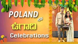 Ugadi celebrations in poland warsaw  festive vlog  Telugu Vlogs [upl. by Nymassej]