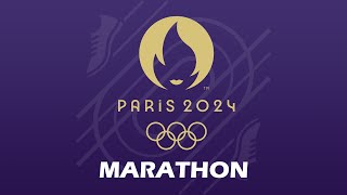 WATCHALONG Marathon Paris 2024 Olympics Gold medal event [upl. by Dunn298]