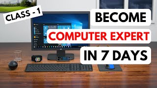 Basic Computer Course for Beginners  Computer Class 1 [upl. by Jasun]