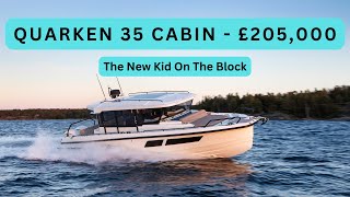 Boat Tour  QUARKEN 35 CABIN  £205000 [upl. by Jolee]