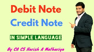 Debit Note amp Credit Note [upl. by Selrahcnhoj]