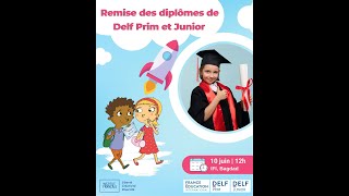 La remise des diplômes de DELF Prim et le DELF Junior [upl. by Ringo618]