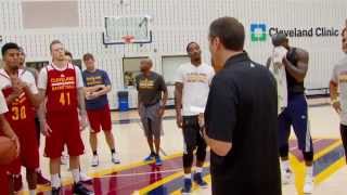 Real Training Camp Week – All Access Cleveland Cavaliers [upl. by Yuria]