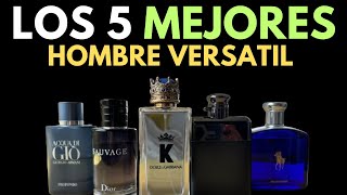 Los 5 MEJORES PERFUMES PARA HOMBRE del 2024 [upl. by Onairam874]