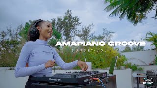 Dj Niny  Amapiano groove  Sunset vol 1 chill amp joyful [upl. by Nadiya900]