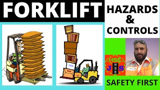 CONTRIBUTING FACTORS TO FORKLIFT ACCIDENTS  Hazards Controls and the Preoperational Checks [upl. by Strohbehn644]