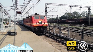 Geetanjali Express arriving at Bhusaval Junction  720p 60 fps [upl. by Tnafni]