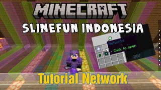 Tutorial Menggunakan Network Minecraft Slimefun Indonesia Crispy Network [upl. by Savell]