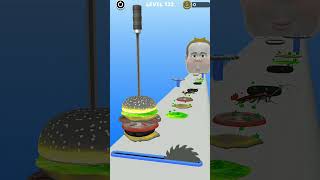 XXL Sandwich make a burger lv132 shorts games trend ytshorts [upl. by Bledsoe]