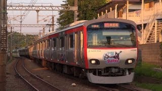 相鉄10000系quot走るウルトラヒーロー号quotラッピング電車 [upl. by Alyakem]