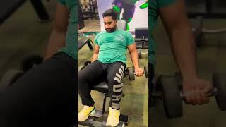 Incline dumbbell callove viralvideo fitnessmotivation fitness shortsvideo reels [upl. by Kala6]