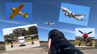 Plane spotting at Albury Airport RAAF business jet amp Go around‼️ Jaikav Aviation [upl. by Niloc]