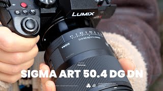 파나소닉 S5m2에 딱 어울리는 시그마 ART 50mm F14 DG DN 렌즈 등장 Sigma Art 50mm F14 DG DN [upl. by Aklam]